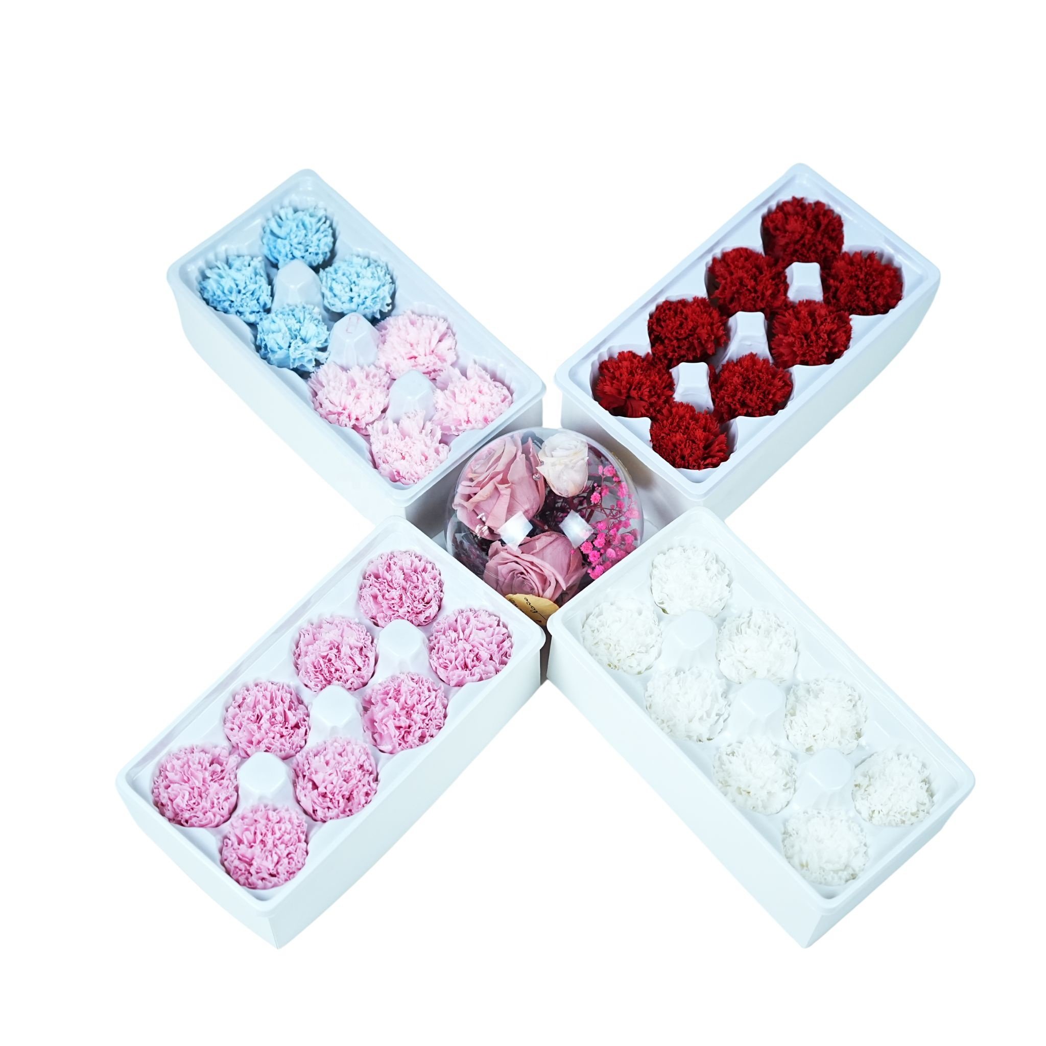 Free samples Pickled Carnations Forever Flowers Pickled Carnation Avatar Mother's Day Pickled Flowers