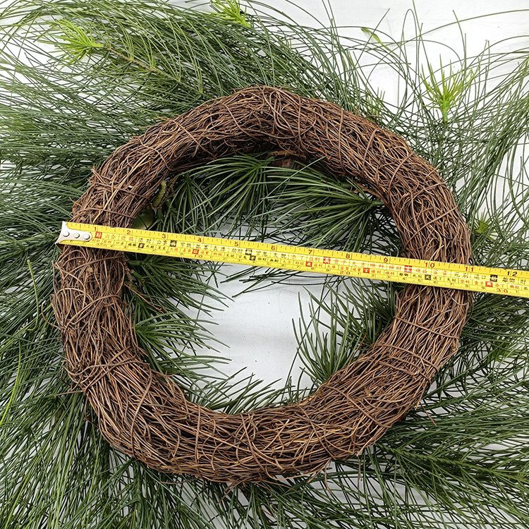 2021 Christmas wreath and pine needle wreath