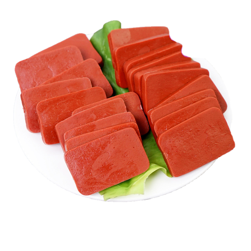 CXQD wholesale simulated duck blood pig model props hot pot ingredients with dishes malatang boiled mala spicy fragra
