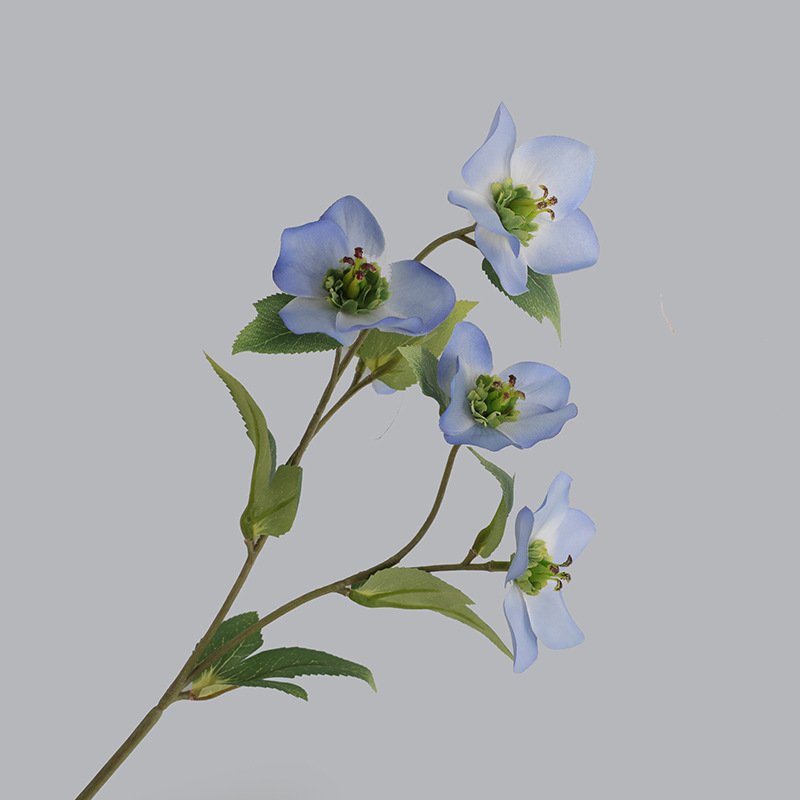 Manufacturer direct sales 5 heads blue DODDER SUNFLOWERS artificial flower For Home Decoration