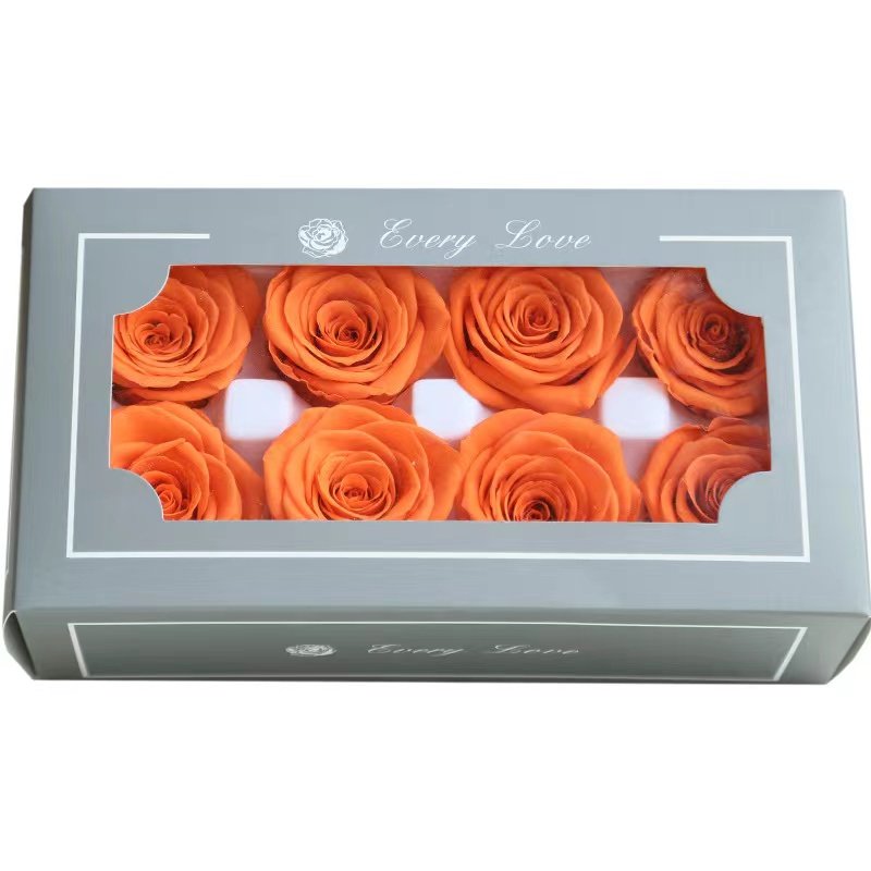 2024 the most popular flower preserved roses flower head for wedding/home decoration for flower bouquet arrangement