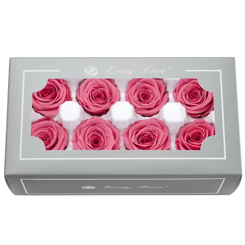 2024 the most popular flower preserved roses flower head for wedding/home decoration for flower bouquet arrangement
