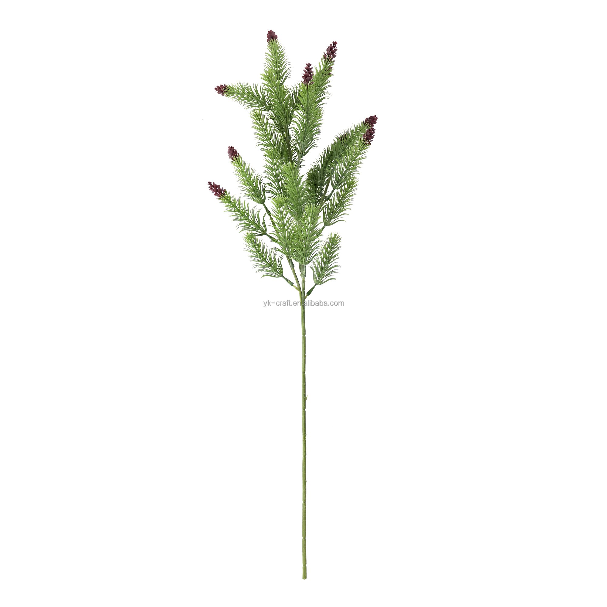 2022 New Arrival Artificial Pine Plants False Plastic Flowers For Table Decor Preserved Flowers Handmade Greenery Pine Decor