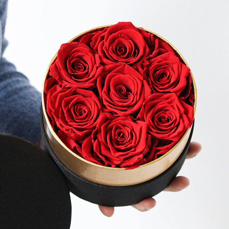 Wholesale Eternal Roses With box Forever Flowers Preserved Roses Gift For Valentine Day