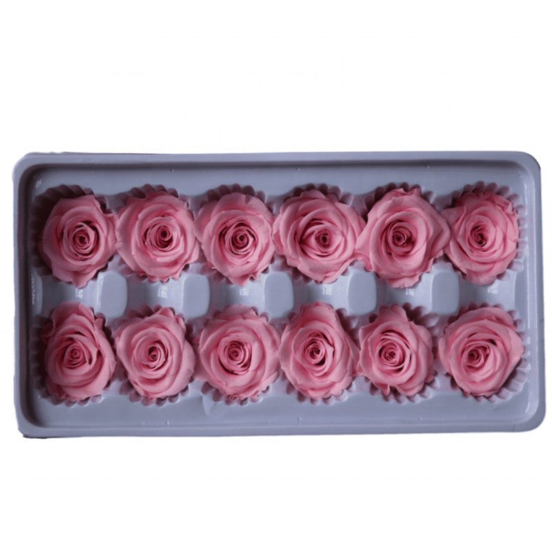 Wholesale gift preserved rose petals heads real natural long lasting roses flower