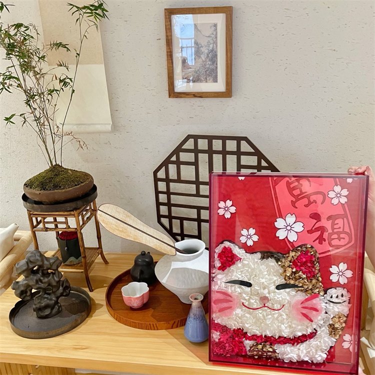 Hot Sale Real Flower Wood Fresh Hydrangea Eternal Flower Decoration Photo Frame Preserved Hydrangea Flowers