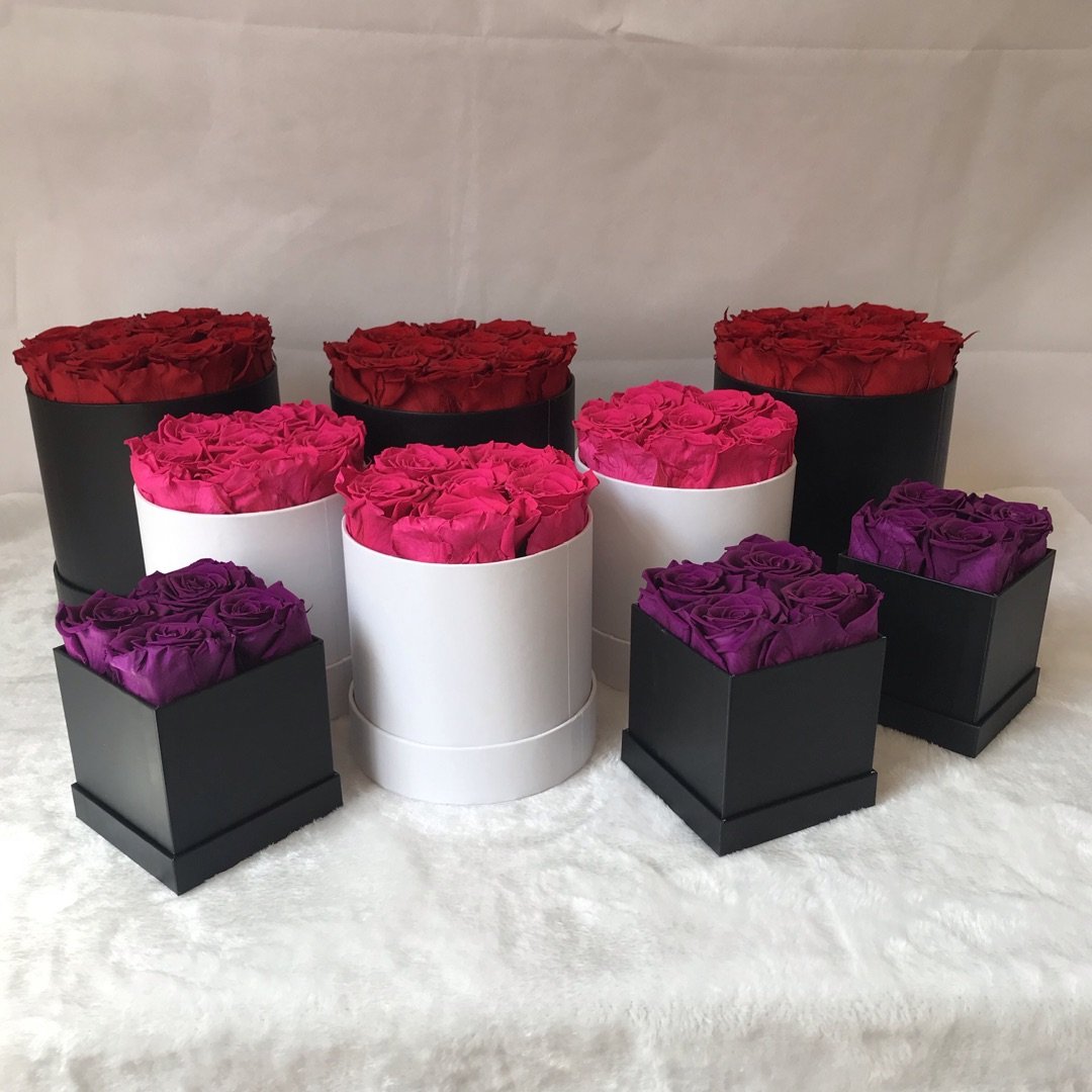 Summer flora high quality long lasting eternal rose Valentine gift for lover