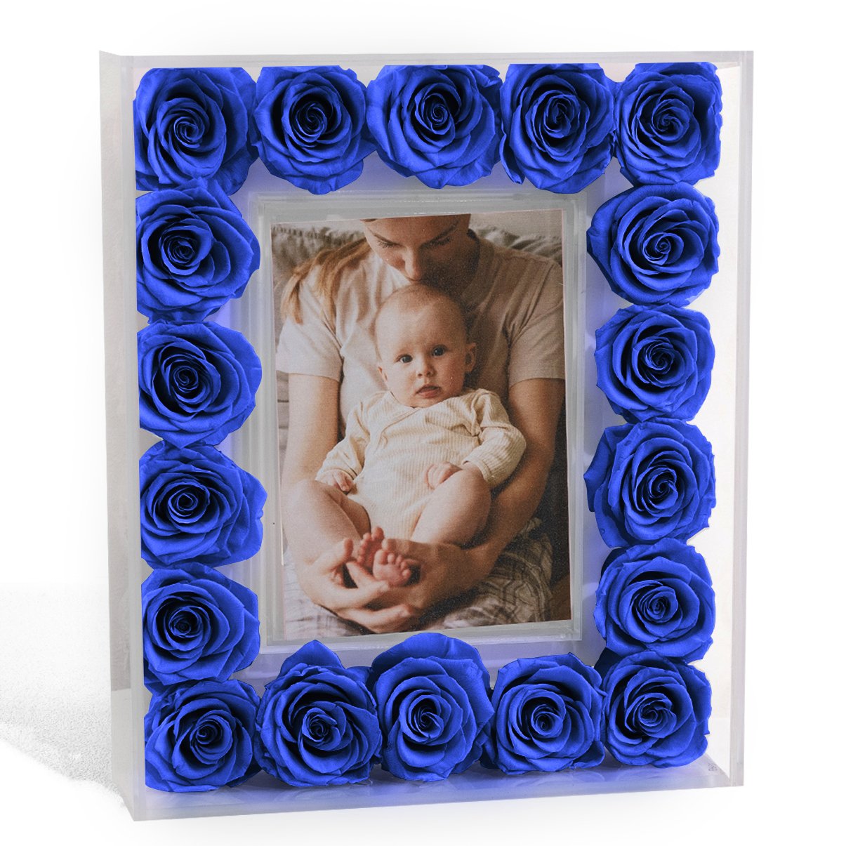 New Product Ideas 2024 Fiori Stabilizzati Touch Long Last Red Rose Valentine Day Gifts Frame Stabilized Preserved Eternal Flower