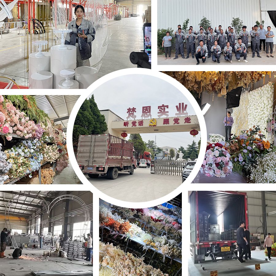 Wholesale Artificial Flower Runner Wedding Table Flower Runner for Wedding Decoration