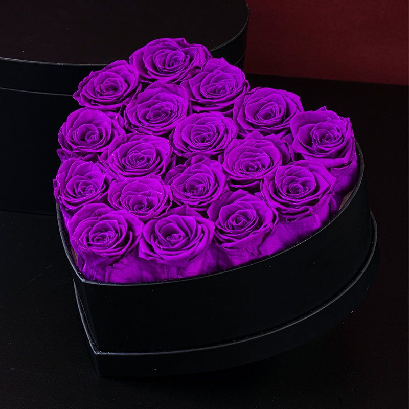 Hot selling Love Box Eternal Flower Heart Gift Box for Children and Families Christmas and New Year Gifts Long lasting Roses