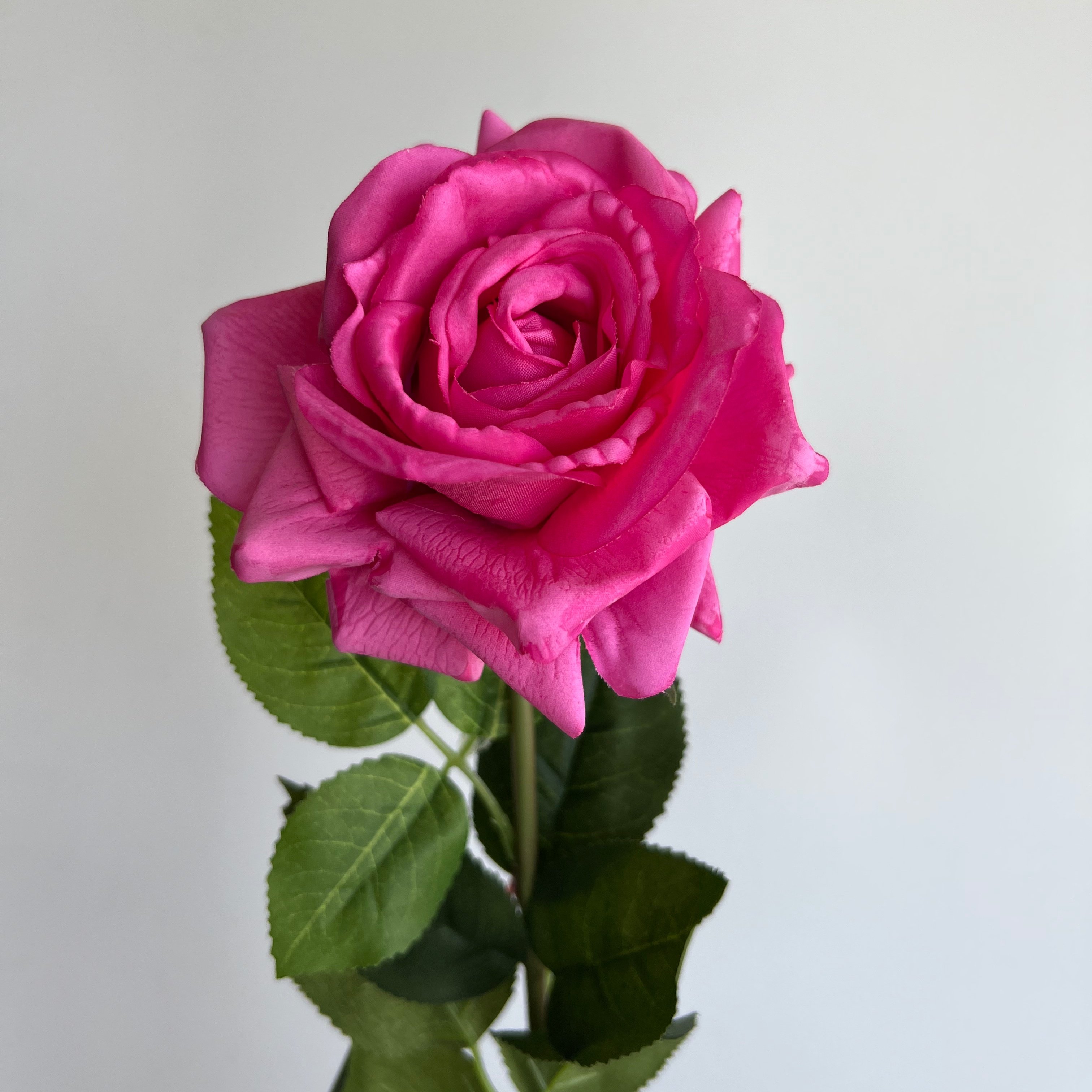 O-X306 Wholesale Price Real Touch Artificial Flower Rose Home wedding Decor Artificial Flowers Real Touch Single Stem Rose