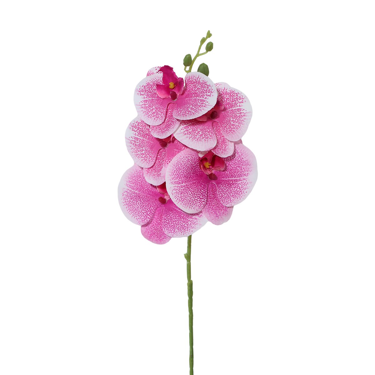 YX230328-5PDZ 3D Printed Real Touch Single Stem 5 Heads Aritificial Butterfly Orchids Flower For Flower Girls