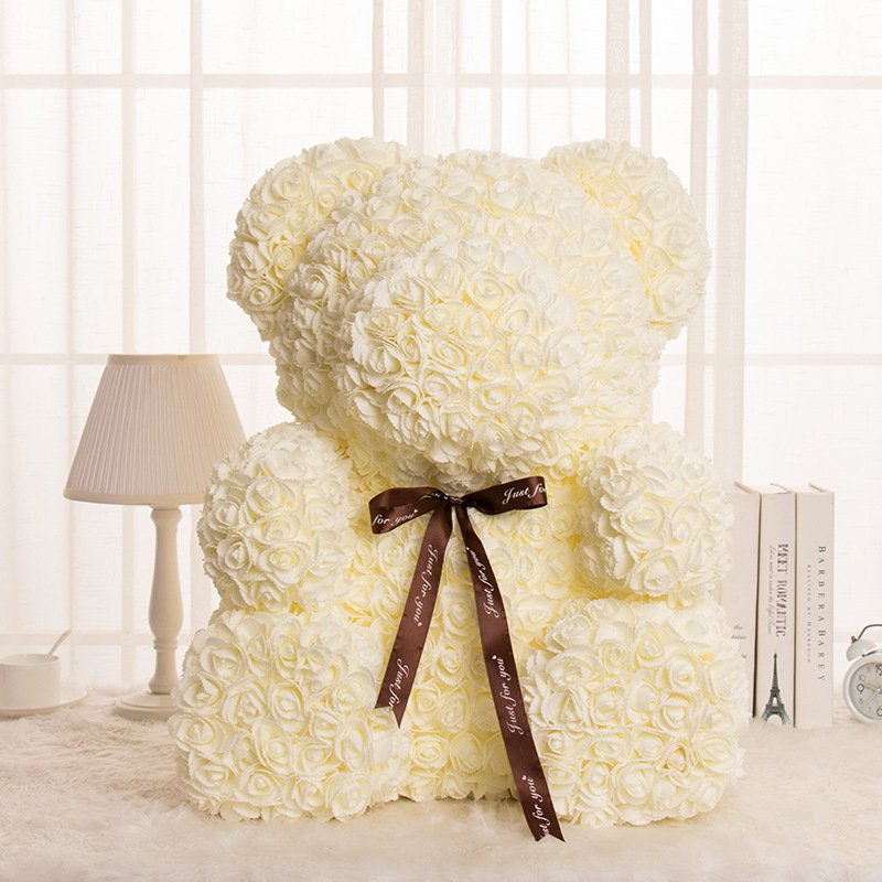 BLH Large Premium Teddy Bear Rose Bear Foam 70cm Rose Bear For Mother's Day Anniversary Best Gift For All Occasion Best gift for Valentine's day