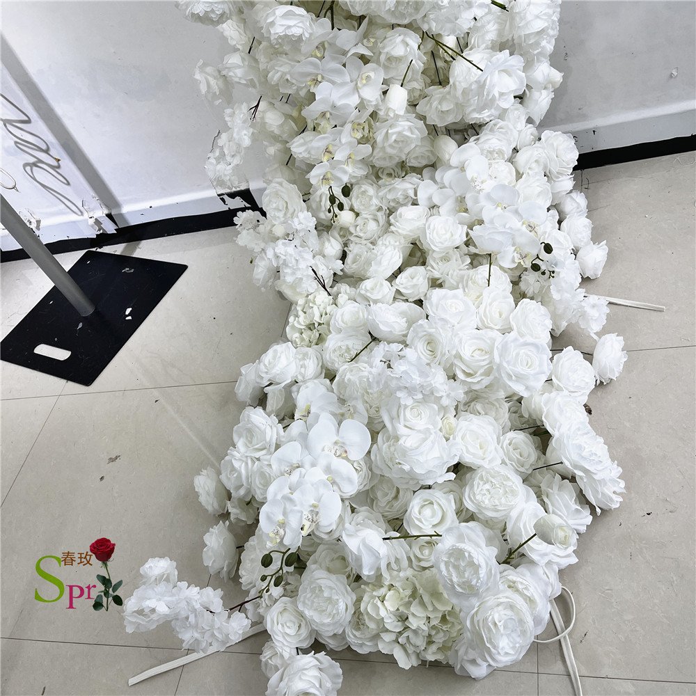 SPR Bridal Bouquet foam camellia rose artificial plastic decorative flower home decoration wedding flower wall peony