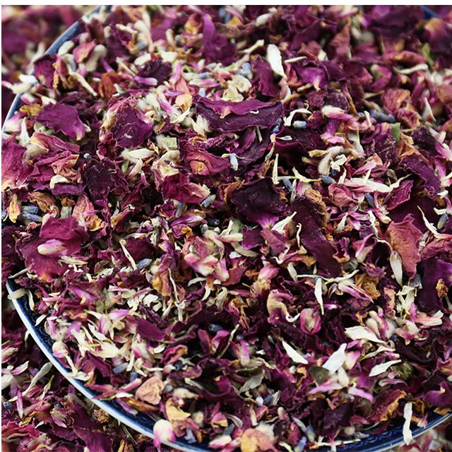 wholesale 100% natural dried rose petals burgundy pink white rose petals flower confetti for wedding for bath