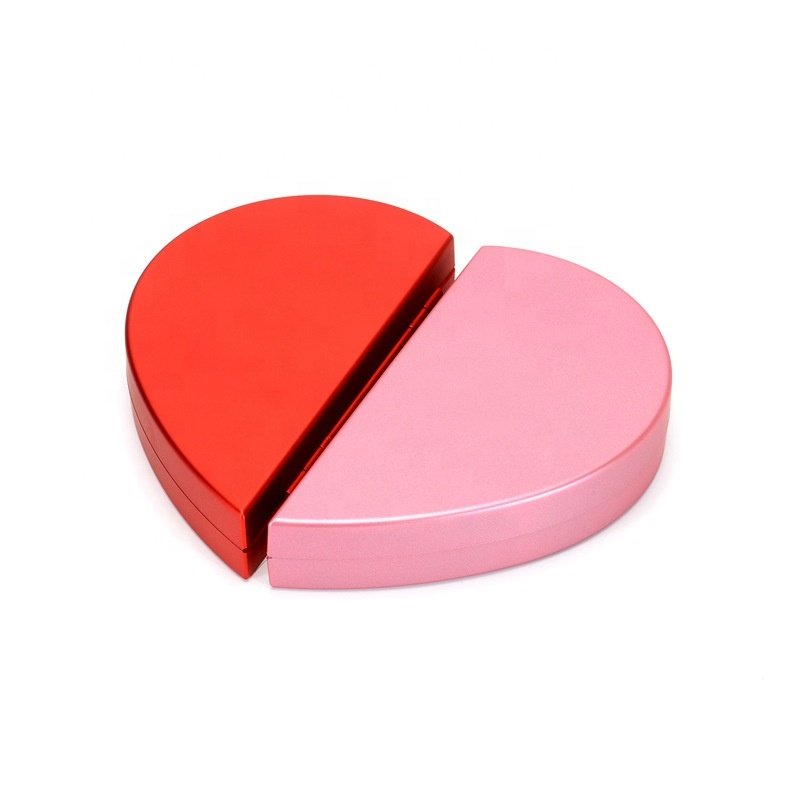 Valentines day gift 2025 romantic preservation gorgeous plastic red heart shape rose flower box for ring