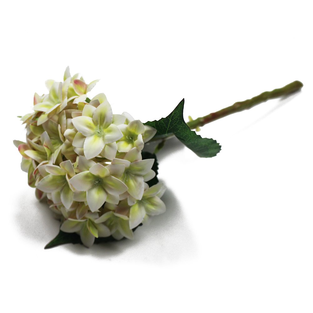 Artificial hydrangea flower 3D print ivory hydrangeas