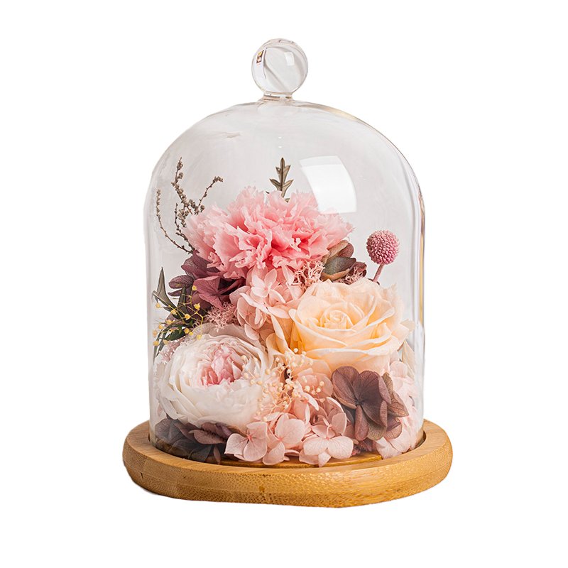 Little Star Series Rose and Carnation Preserved Flower Ornaments For Birthday Wedding Decoration flowers Anniversary