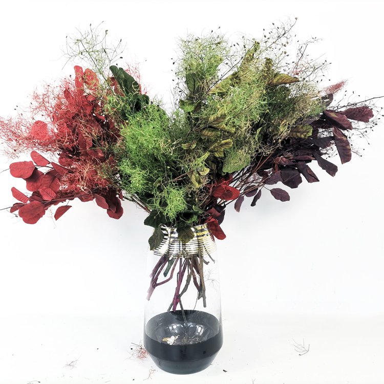 SumFlora New product ideas Wholesale Decoration souvenir flower luxury wedding gift preserved flower smoke bush