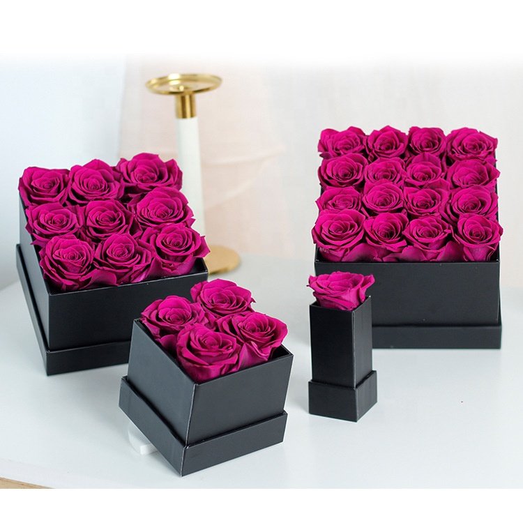 new 18cm eternal fresh rose box wholesale supplier