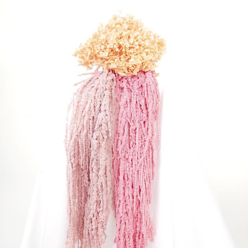 The factory supplies amaranthus preserved flower for Hanging Bouquets Celebration Arrangement Wedding decoration