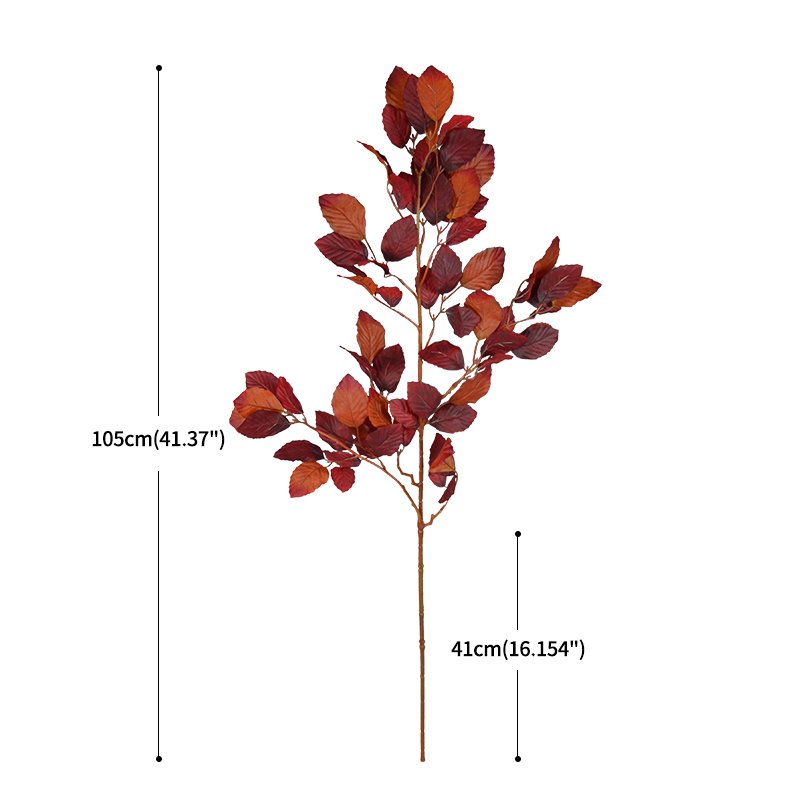 Artificial Leaves Branch Simulation 41'' Plants for Garden Hotel Home Desk Vase Decoration