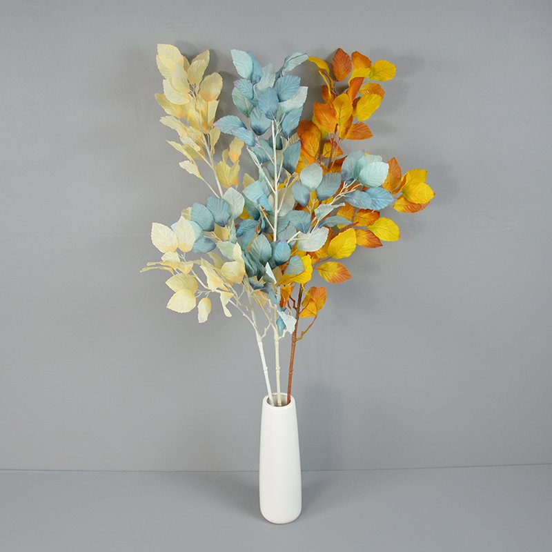 Artificial Leaves Branch Simulation 41'' Plants for Garden Hotel Home Desk Vase Decoration