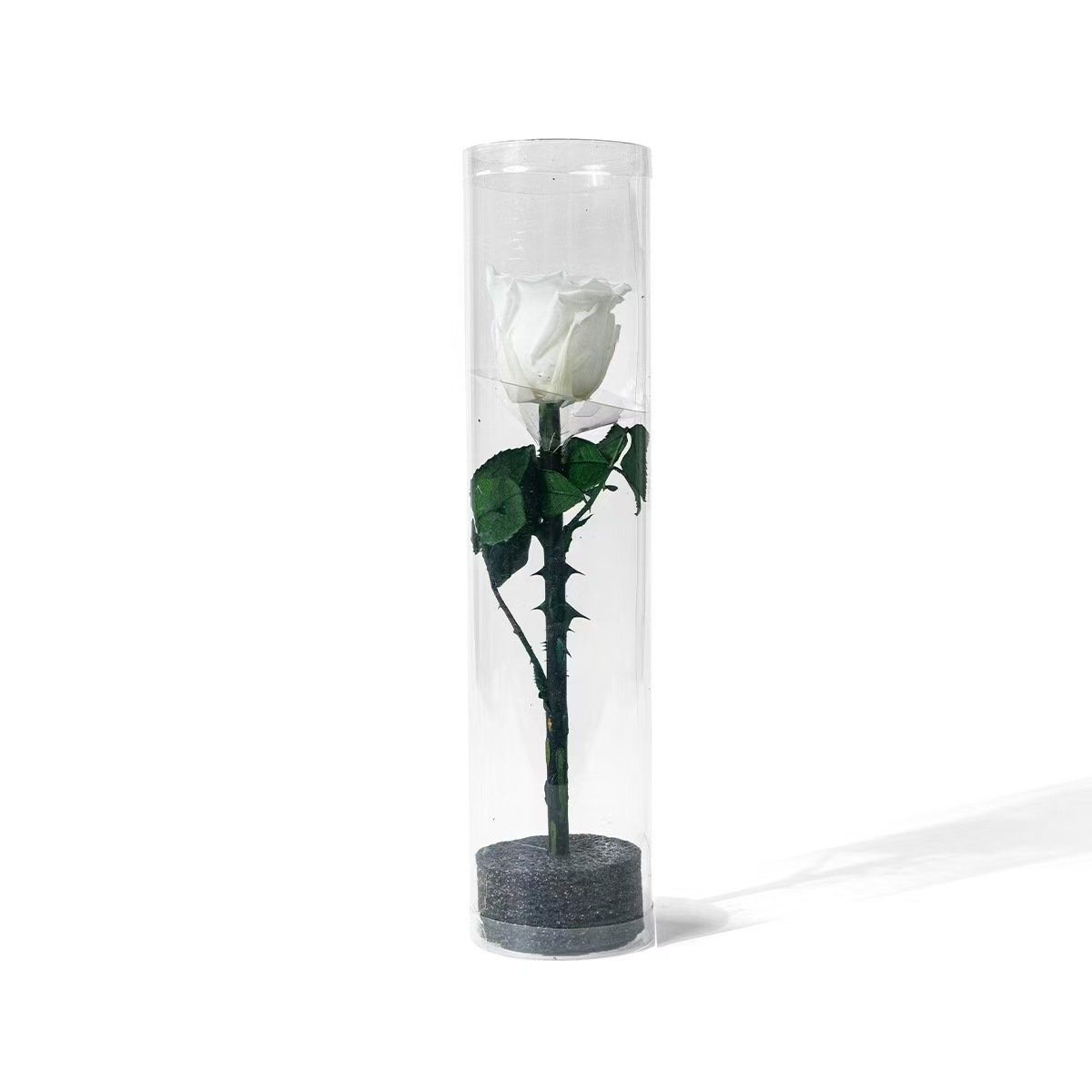 Handmade Hot Christmas Mother's Day And Valentine's Day Party Gifts Long Branch Eternal Rose Preserved Rose Flower Bouquet