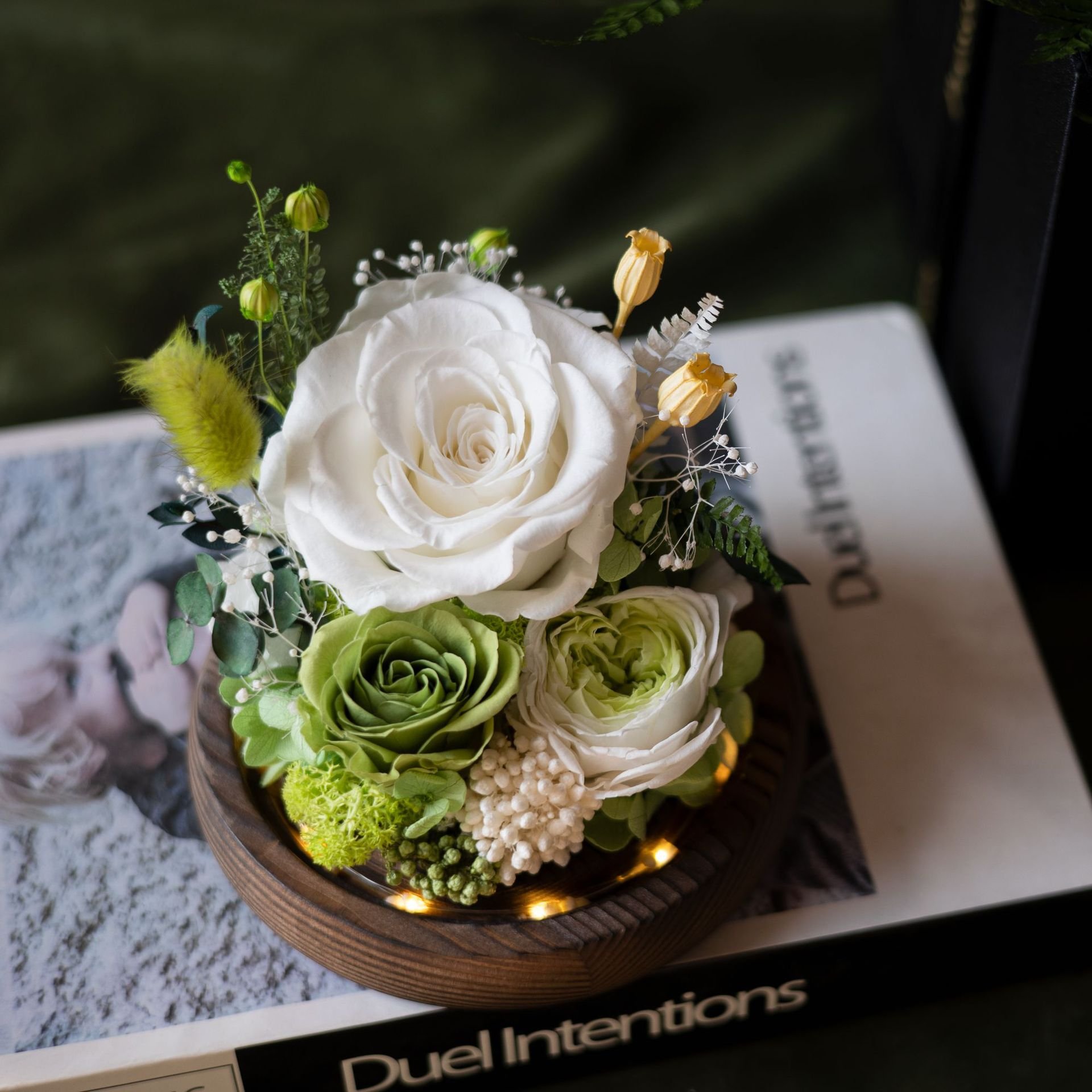 Valentines Day Gifts Eternal Real Rose Everlasting Bella New Product Ideas 2025 Forever Roses Preserved Flower in Glass Dome