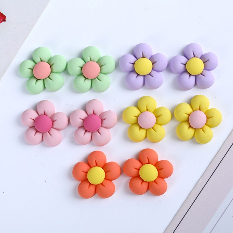 New arrival whole resin preserved flowers for jewelry hair bow center hat decor parts memory flowers resin accessories