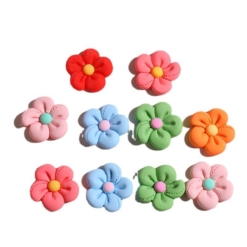 New arrival whole resin preserved flowers for jewelry hair bow center hat decor parts memory flowers resin accessories
