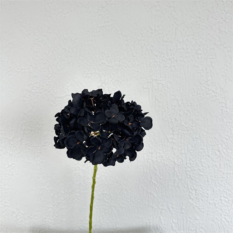 Newly Hanging Artificial Flower Big Head Fake Silk Pink Hydrangeas for Wedding Decor