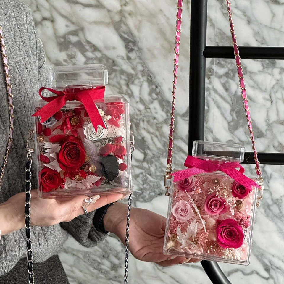 Valentines day everlasting flower gift box decoration Everlasting Eternal Immortal Long Lasting Rose Preserved Flowers