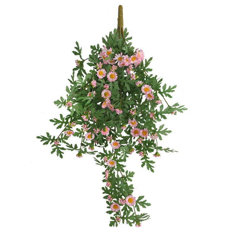 Hot selling Blue 80cm Sun Flower Wall Hanging Artificial Flowers Bouquet For Home Decoration