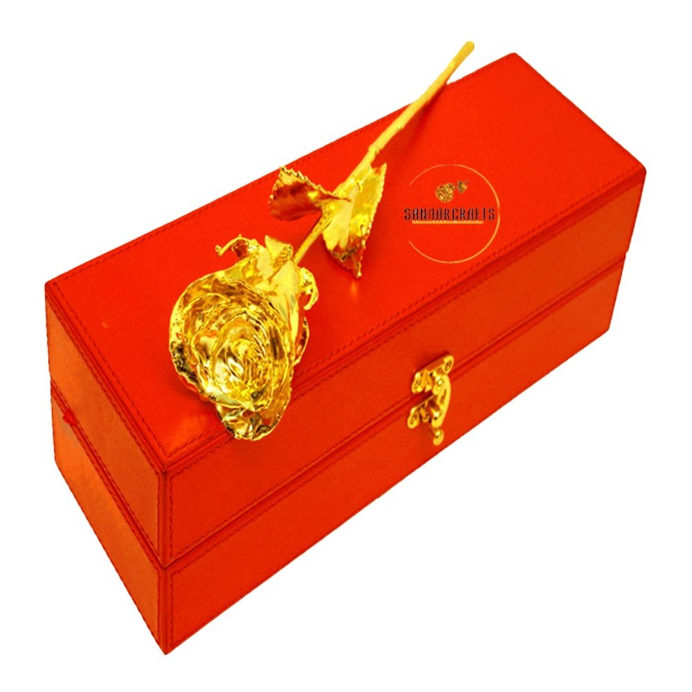 24k Gold Rose Flower Dipped Gold Foil Home Decor Wall Gold Foil Flower Embellishment Decorative Items Luxury Home Decor Home Ite