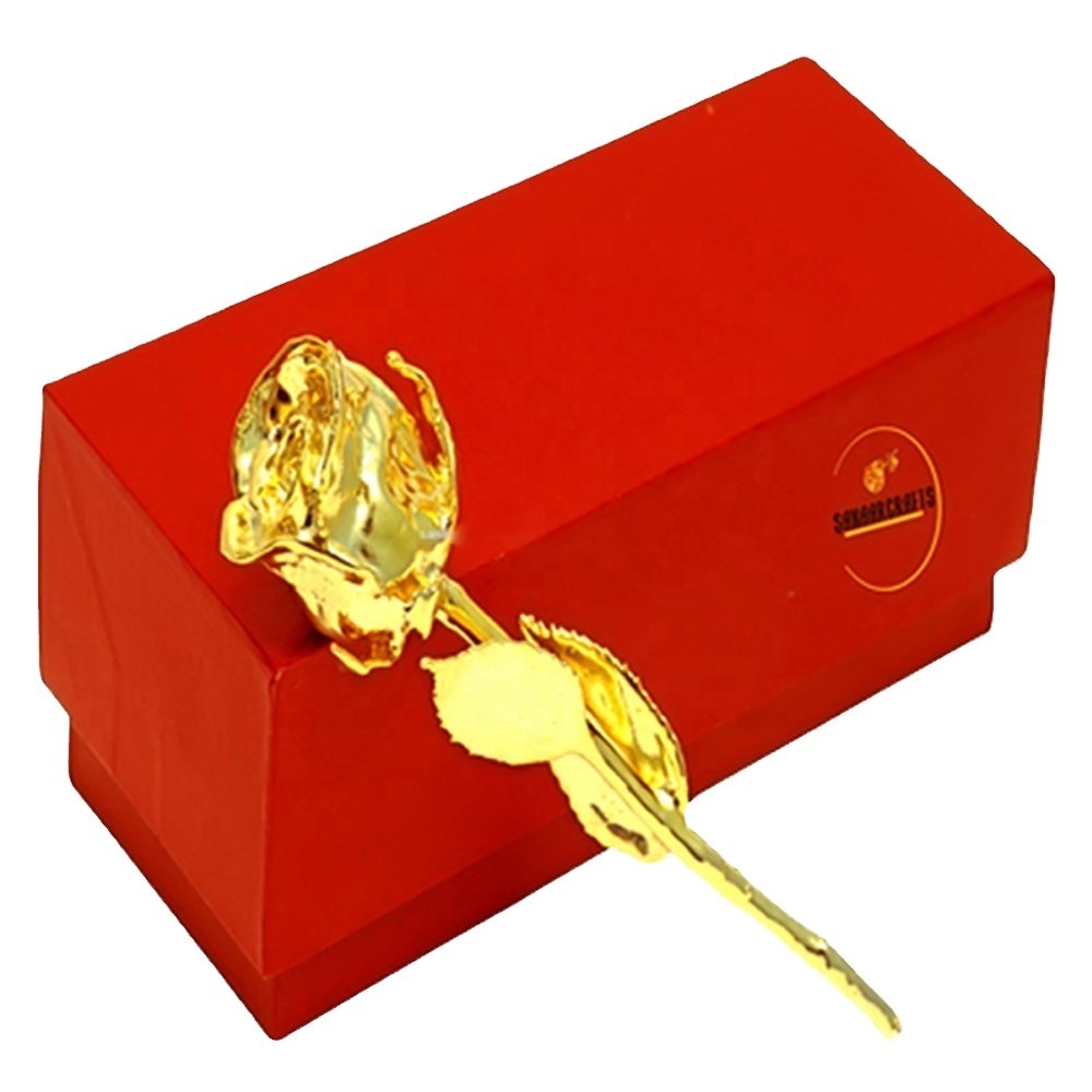 24k Gold Rose Flower Dipped Gold Foil Home Decor Wall Gold Foil Flower Embellishment Decorative Items Luxury Home Decor Home Ite