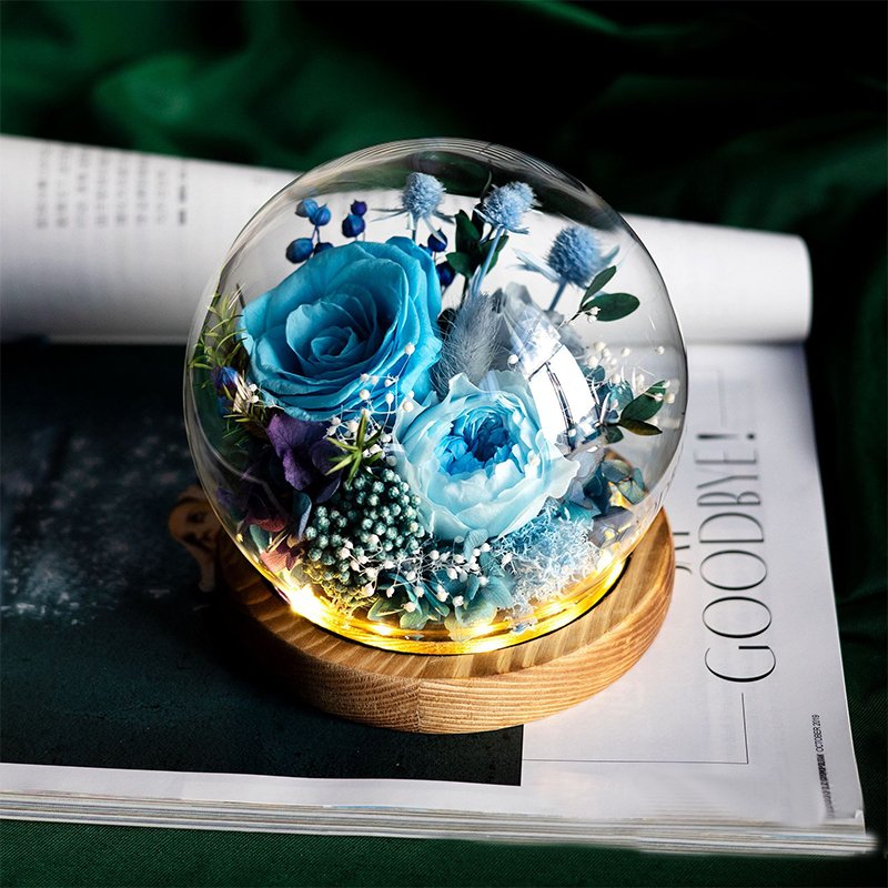 Power Of Love Series Preserved Flower Ornaments For Birthday Valentine's Day Wedding Decoration flowers