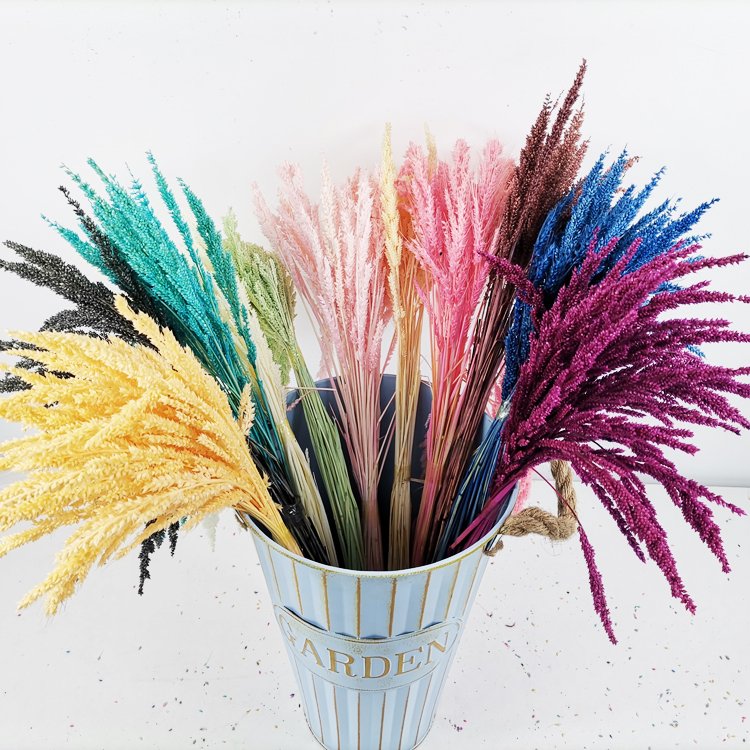 SumFlora stabilized natural infinity flower mothers day gifts in bulk preserved flower small wheat