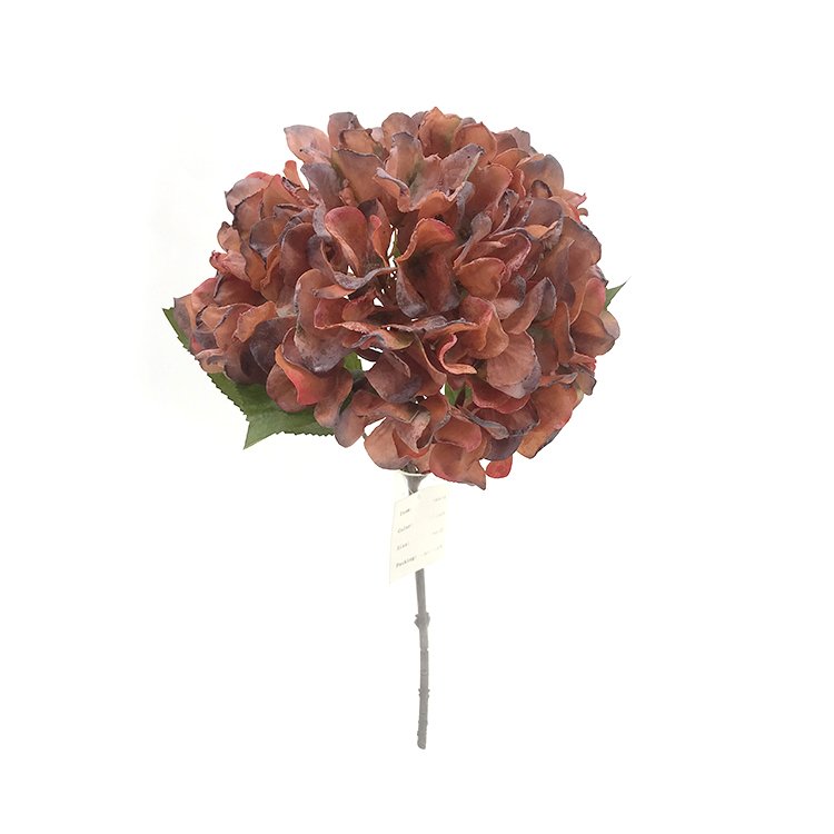 Wholesale 47cm Single Branch Artificial Hydrangea Preserved Flowers & Plants Decorative Wreaths