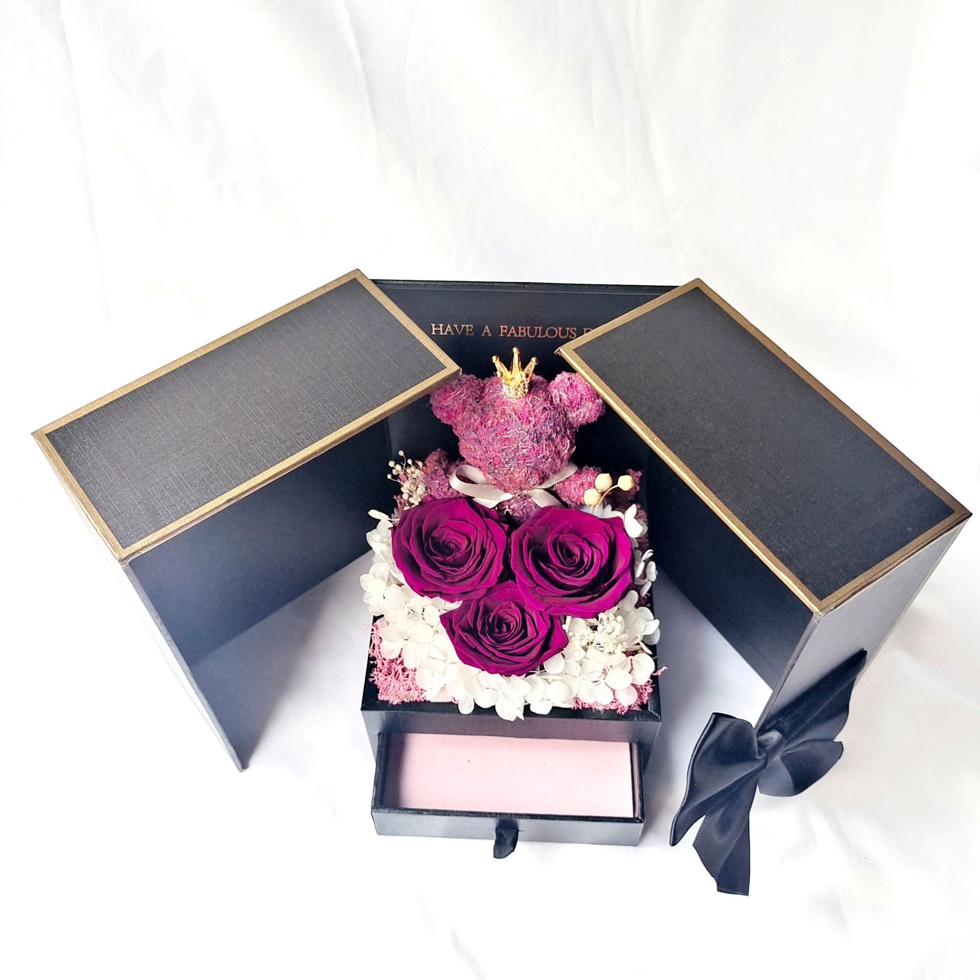2024 Best-Selling Wholesale Rose Gifts Set Necklace Gifts for Mom Christmas Valentine's Day Graduation Ideas Happy Mother's Day