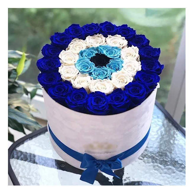 Hot new products 2023 Valentine's Day assorted preserved flowers rose gift box new product ideas 2023 flowers bx