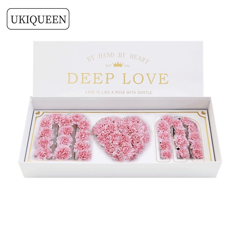 UKIQUEEN Wholesale Preserved Flower Valentines Day Preserved Roses Gifts Present Box Gift Mom Gift Box Mother's Day