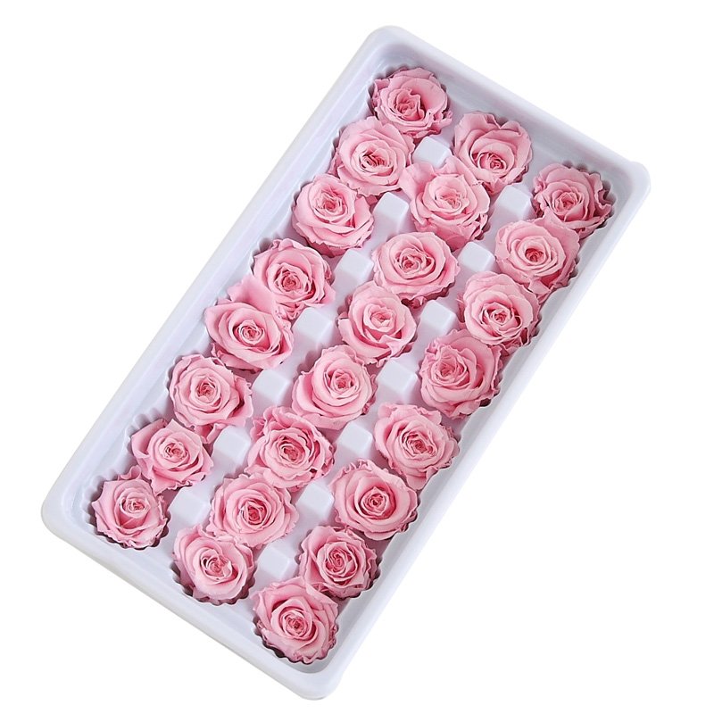 BX-29 Flower head best quality Artificial flowers decorative real natural eternal forever immortal flower head preserved roses