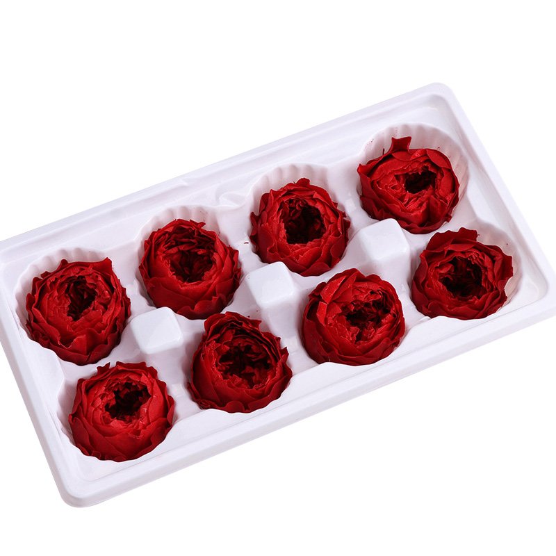 BX-29 Flower head best quality Artificial flowers decorative real natural eternal forever immortal flower head preserved roses