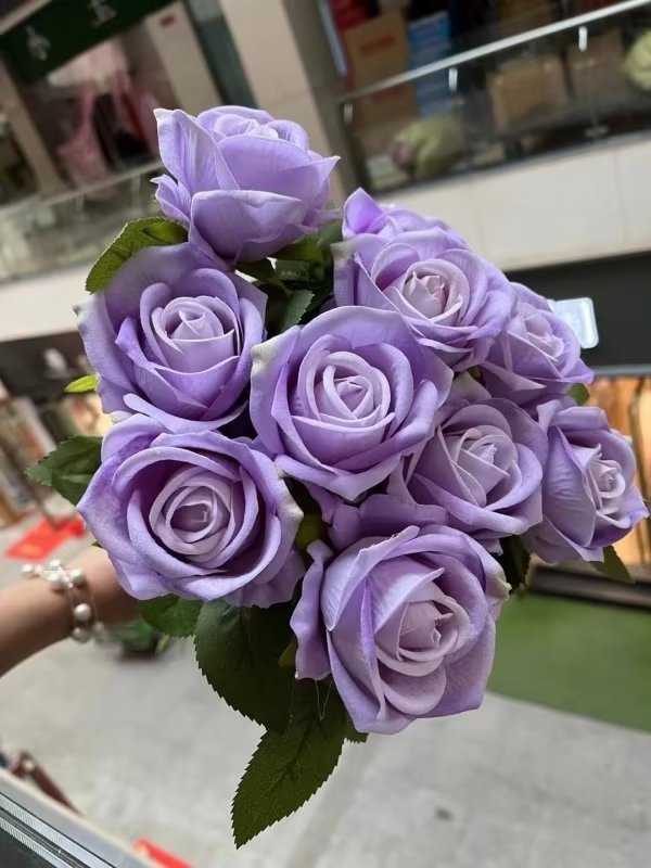 35 years artificial flower factory bulk wholesale valentines day gift big size preserved single artificial rose