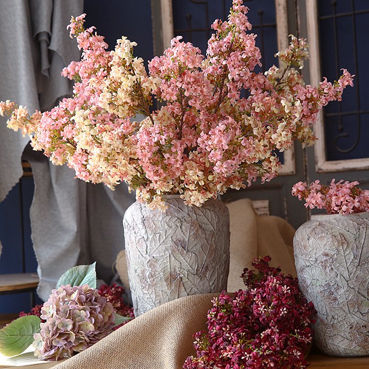 AF15956 Castle Factory Various China Cheap Wholesale Artificial Lilac Flowers For Wedding Centerpiece Flower Decoration