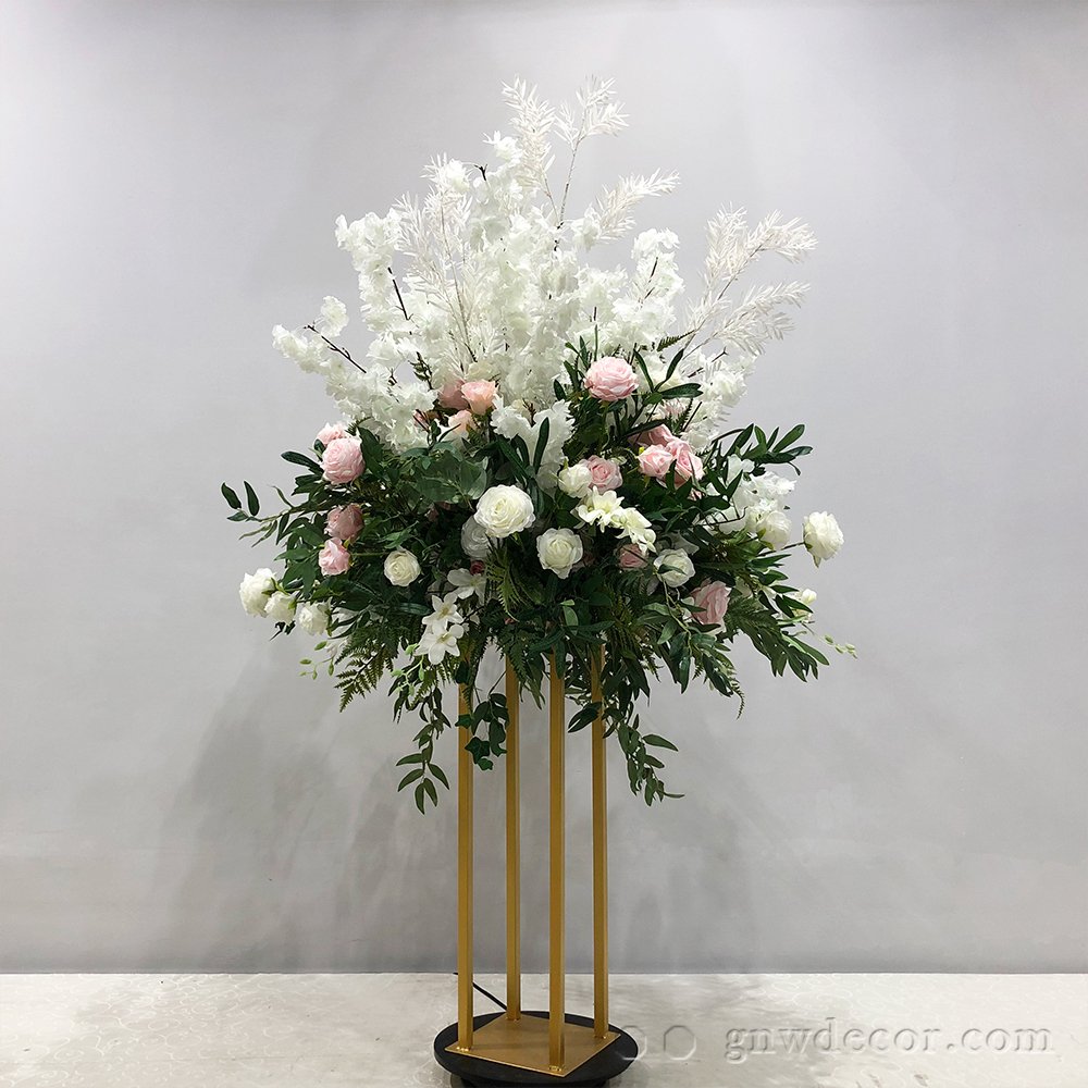 GNW Wisteria Flower Greenery Artificial Garland Decoration Aisle Flowers Stand Bouquet Centerpiece