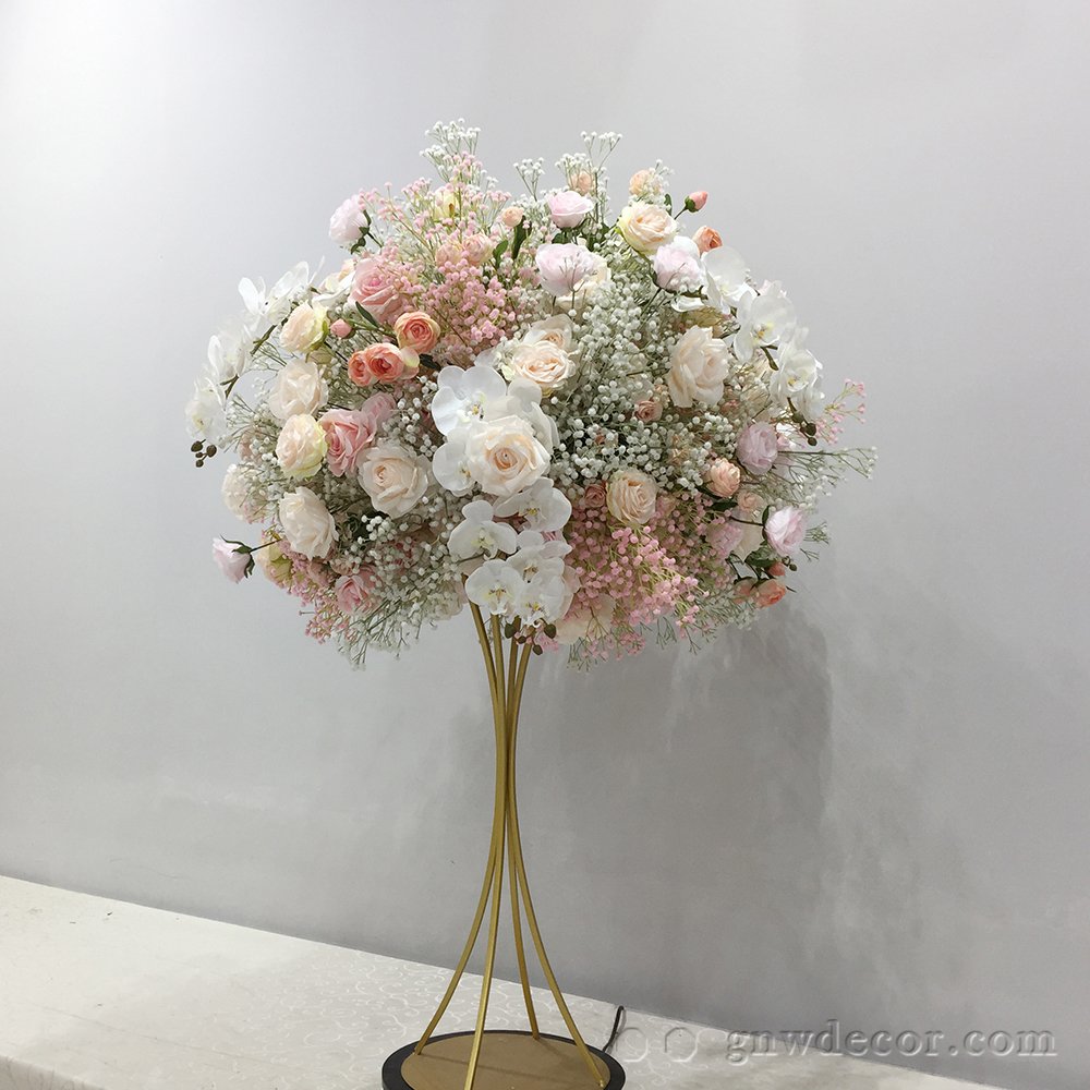 GNW Wisteria Flower Greenery Artificial Garland Decoration Aisle Flowers Stand Bouquet Centerpiece