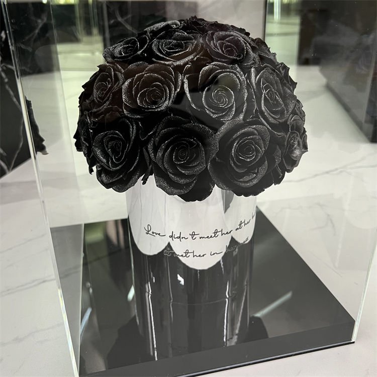 Wholesale Multi-color Gift Box Real Natural Long Life Lasting Everlasting Immortal Forever Eternal Preserved Roses Flowers