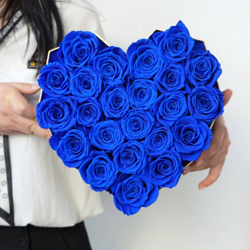 Wholesale preserved flower bouquet for wedding decoration preserved flower eternal flower gift box